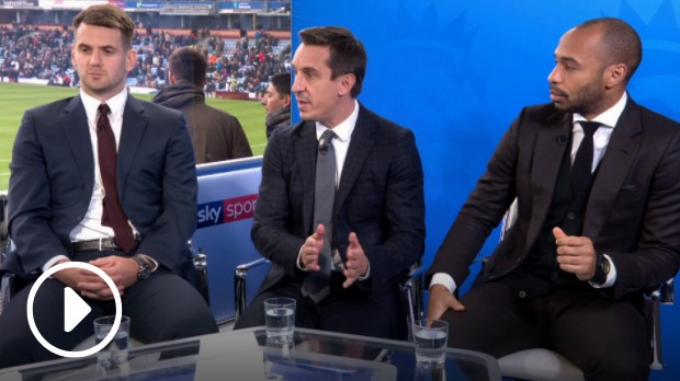 Gary Neville criticises Pep Guardiola for naming only six substitutes against Burnley